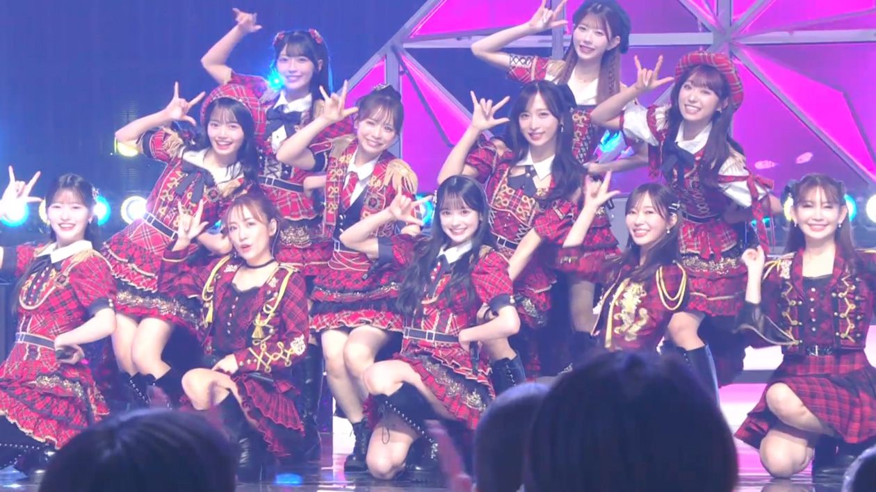 12/26「Mステ SUPERLIVE」にAKB48が出演し伊藤百花が「ポニーテールとシュシュ」のセンターに！スクショ・写真（12/28更新）