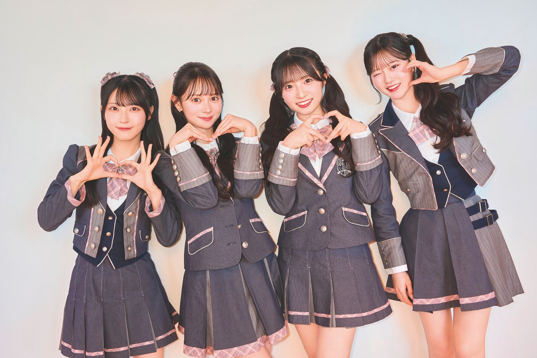 2/28発売「PREPPY」4月号にAKB48 佐藤綺星、秋山由奈、八木愛月、伊藤百花が初登場!